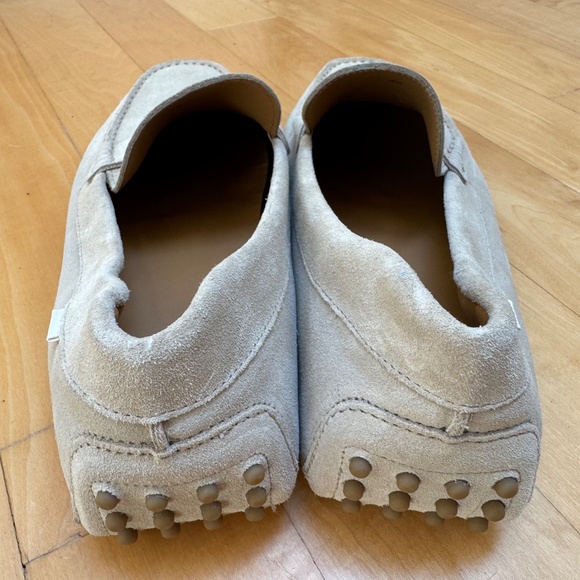 NWOT Oliver Cabell Tan Suede 'Drivers' Slip On Shoes Size 12 US/45 EU - Picture 5 of 9